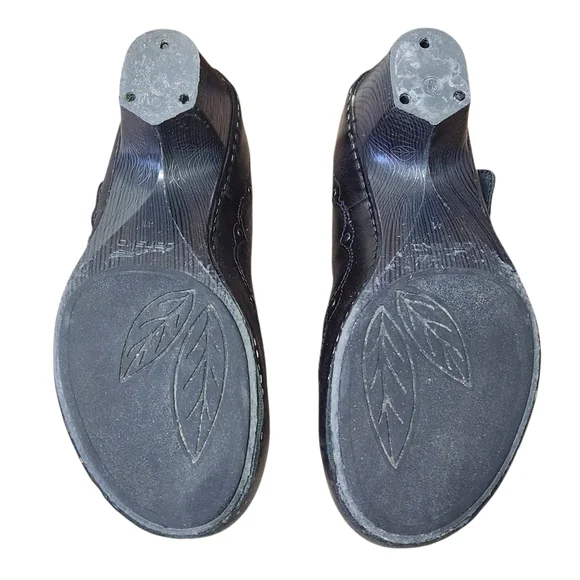 Dansko Nevin Mary Jane Pumps Leather Womens Sz 41/ 10.5-11 Dark  Academia Goth - Picture 6 of 16